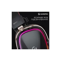 Навушники GamePro Asgard Valkyria RGB Tri-Mod (HSW249B) - мініатюра 12