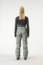Штани жіночі Picture Organic Treva Printed Womens 2024 L Сірий-Бірюзовий - мініатюра 2