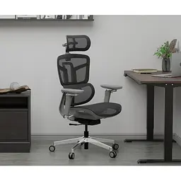 Крісло Mealux S4 Air Grey ( HF-S4 M/G)  - мініатюра 4