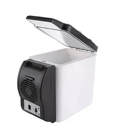 Міні автохолодильник Portable Electronic 6 л з охолодженням і нагрівом - мініатюра 2