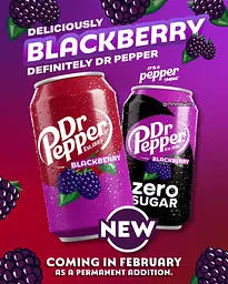 Газований напій Dr Pepper Blackberry 355 мл - мініатюра 5
