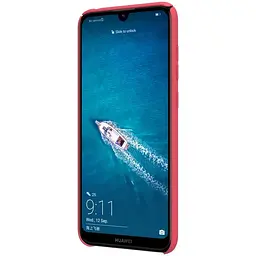 Чохол-накладка Nillkin Super Frosted Shield Case HuAwei Y7 prime 2019 Red - мініатюра 3