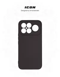 Чехол ArmorStandart ICON для Xiaomi Poco F8 Ultra Camera cover Black (ARM89272) - мініатюра 3