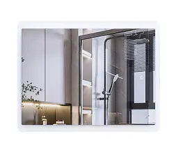 Дзеркало Mixxus Premium OLIVARY MR19-90x70-REVERSE (LED Touch, Anti-fog (3-6,5kK)) (MP6630) - мініатюра 1