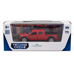 Автомодель TechnoDrive Ford F-150 SVT Raptor червона (250261) - мініатюра 11