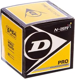 М`яч для сквошу Dunlop Pro 2 жовтий - мініатюра 3