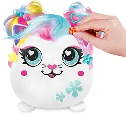 Набір Diy Airbrush Plush - Hair'iffic "Зроби зачіску -  Серденько" з іграшковим аерографом (AIR040/2) - мініатюра 8