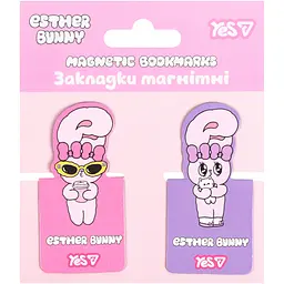 Закладки магнітні YesEsther Bunny 2 шт. висікання (708916)