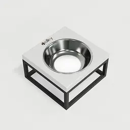 Hollky Base Solo S — миска на підставці для котів і маленьких собак (1 × 0,45 л) - мініатюра 7