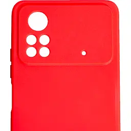 Чохол Wave Silicone Cover для Xiaomi Poco X4 Pro 5G Red [72851] - мініатюра 3