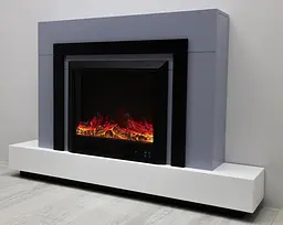 Камін електричний Fireplace Craftsman Tokado Gray Bluetooth (10080121) - мініатюра 3
