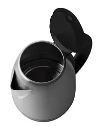 Електрочайник Liberton LEK-6800, Inox, 1500W, 1.8л, дисковий, нержавіюча сталь/пластик, індикатор рівня води, захист від перегріву, захист від включення без води - мініатюра 4