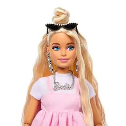 Лялька Barbie Deluxe style Barbiecore Модниця у сукні Baby Doll (HYV27) - мініатюра 4