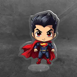 Акрилова колекційна фігурка Чібі Chibi Superman 10 cм - мініатюра 2