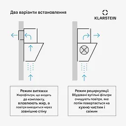 Витяжка Klarstein BigBite 60 A++ (10045554) - мініатюра 6
