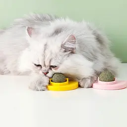 Іграшка з м'ятою для котів Качечка 10812 7,7х7,4х3,5 см зелена - мініатюра 2