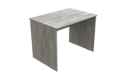 Стіл комп'ютерний Алессандро Ferrum-decor 750x1000x700 ДСП Бетон 16 мм (FRD-104733) - мініатюра 2