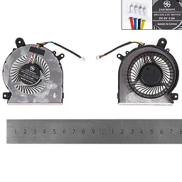 Вентилятор кулер для MSI GL66 GF66 GF76 MS-1583 series, (GPU fan, PAAD06015SL-N460, Аналог) - мініатюра 3