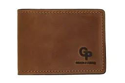 Затискач-портмоне, теракота GRANDE PELLE 11х8х0.5 см acs0032110 - мініатюра 3