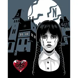 Картина за номерами Santi Nevermore Academy 40х50 см(955059)