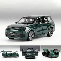 Колекційна металева модель автомобіля АвтоЕксперт Li Xiang L9 з інерцією, світлом та звуком 1:32 - мініатюра 4