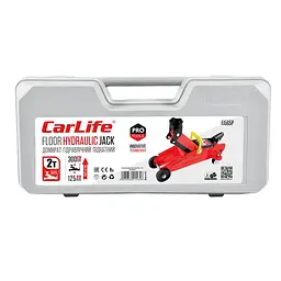 Домкрат підкатний CarLife 2 т 125-305 мм у кейсі (FJ565P) - мініатюра 3