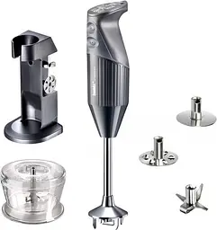 Блендер Bamix DeLuxe M200 антрацит (1010.056) - мініатюра 2