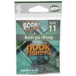 Гачок для мирної риби BOOM Keiryu-Ring №11 (10 шт/уп) (BN)