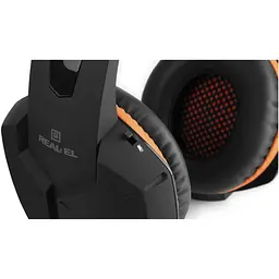 Ігрові навушники REAL-EL GDX-7700 Surround 7.1 Black/Orange (EL124100016) [112563] - мініатюра 10