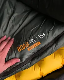 Спальний мішок Sea to Summit Boab -9C|15F, Regular Wide 185 L Сірий - мініатюра 6
