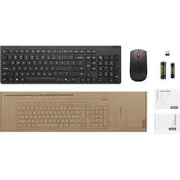 Комплект (клавіатура + миша) Lenovo Essential Wireless Combo Gen2 Black (4X31N50709) [159778] - мініатюра 6