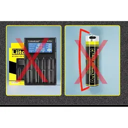 Акумулятор LiitoKala USB-King4000 18650 на 4000 mAh з USB - мініатюра 6