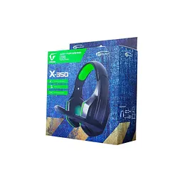 Навушники Gemix X-350 black-green - мініатюра 5