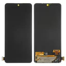 Дисплей для Xiaomi Redmi Note 10 Pro, чорний, без рамки, Оригінал (переклеєне скло), M2101K6G