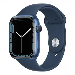 Сенсорні розумні жіночі смарт-годинник Smart Watch i7 Pro Max Blue (17469)
