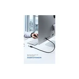 Дата кабель USB 3.0 AM/AF 1.5m US129 black Ugreen (30126) - мініатюра 4