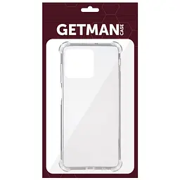 TPU чохол Getman Ease logo посилені кути для ZTE Blade V50 Vita Безбарвний прозорий - мініатюра 3