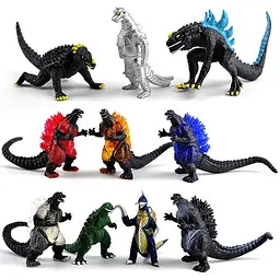 Набір фігурок Годзілла GODZILLA іграшки 10 шт