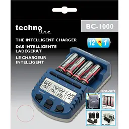 Зарядний пристрій Technoline BC1000 SET + акумулятори (BC1000) - мініатюра 4