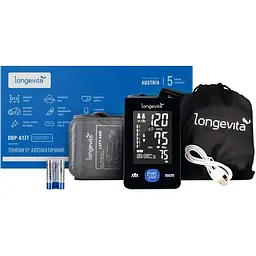 Автоматичний тонометр Longevita Comfort+ DBP-6177  - мініатюра 2