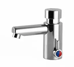 Кран-дозатор для умивальника Tremolada Tremo 463 Hot / Cold, Хром - мініатюра 4