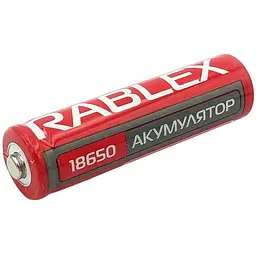 Літій-іонний акумулятор Rablex 18650 1000 mAh 3.7 V (Li-ion) Original - мініатюра 2