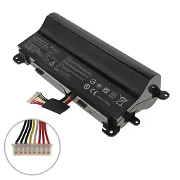 Акумулятор Asus A42N1520 (ROG G752VY, GFX72, G752VS series) 15V 6000 mAh 90Wh Black - мініатюра 2