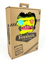 М'яка іграшка монстрик із зубами Фуглер Sunti Fuggler Funny Ugly Monster Фаглер зубастик 22см Геп Тач Макгу зелений монстр - мініатюра 3