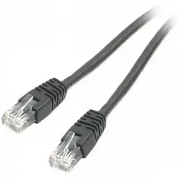 Патч-корд Cablexpert 0.25м UTP cat 6 CCA black (PP6U-0.25M/BK)