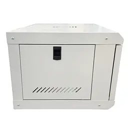 Шафа настінна GEAR 6U 19" 600x600x300 мм, + полиця 19", сіра (GWMSN-6U-600-600G) - мініатюра 5