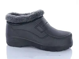 Калоші SL на хутрі чоловічі (Пінка) (6 пар) арт. M7 чорний р. 41-46