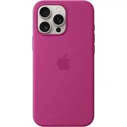 Чохол Silicone Case with MagSafe для Apple iPhone 16 Pro Max Fuchsia AAA [116582] - мініатюра 2