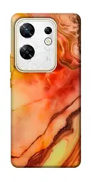 Чохол Demsky Червоний корал мармур для Infinix Zero 30 4G