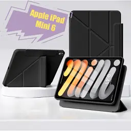 Чохол до планшета BeCover Ultra Slim Origami Flex Apple iPad Mini 6 2021 Black (712967) - мініатюра 6